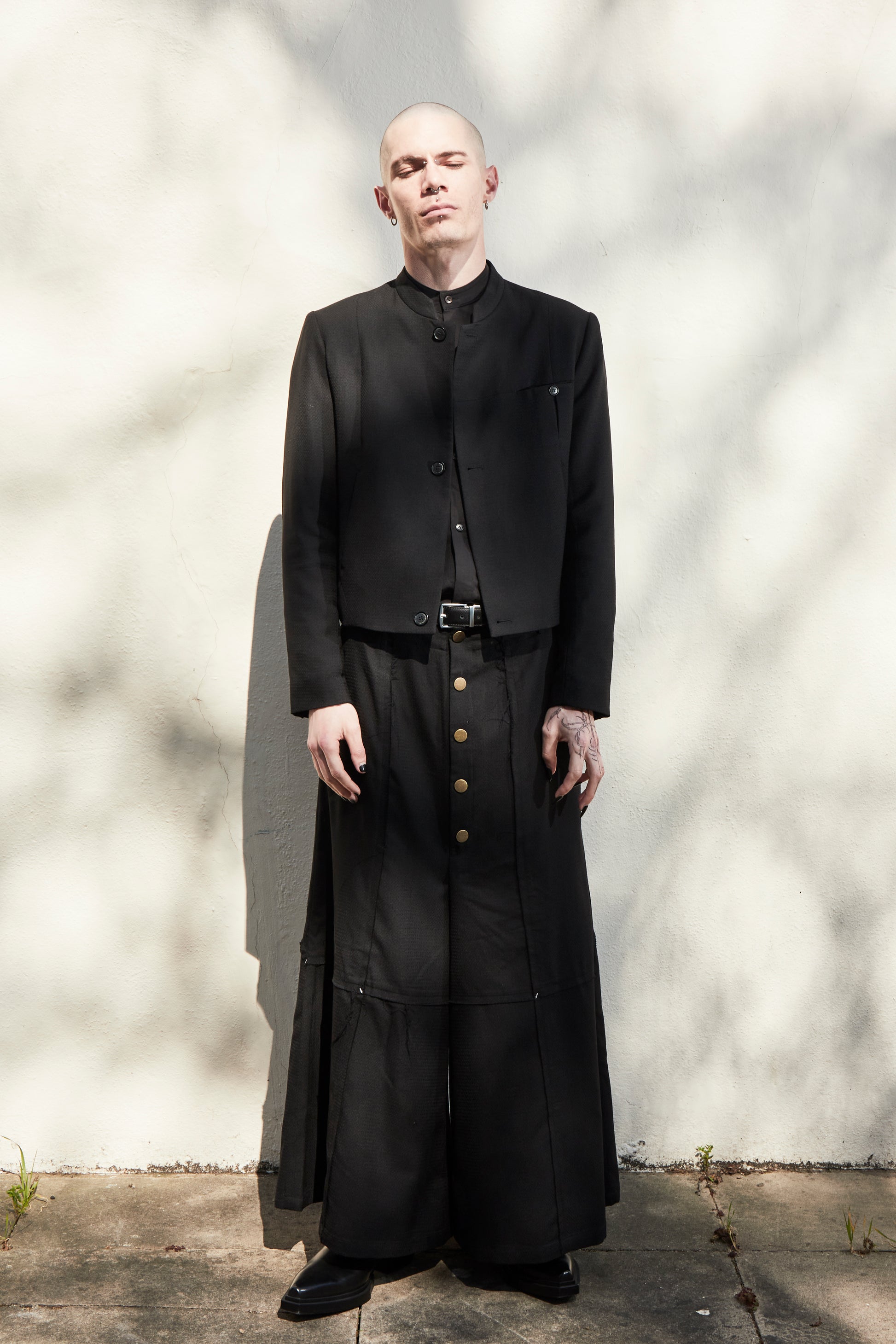 Flat-Edge Tailored Jacket