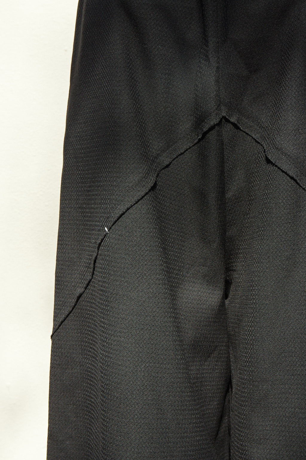 Cross-Seamed Wide Trousers