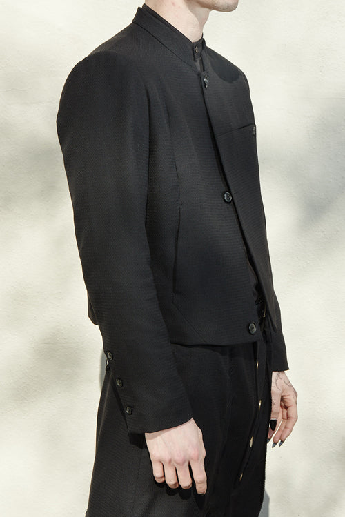 Flat-Edge Tailored Jacket